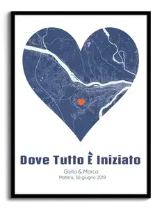 Crea la tua mappa cuore: Passau, "Dove tutto è iniziato" per celebrare il vostro amore