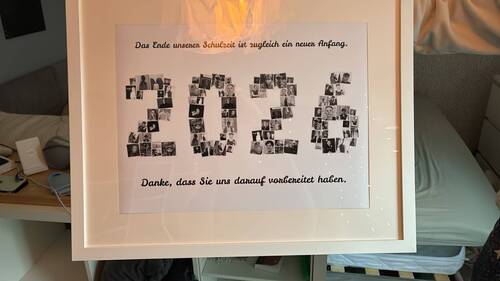 Photo du client Diana pour l'évaluation Impression Photocollage Affiche 40x30cm